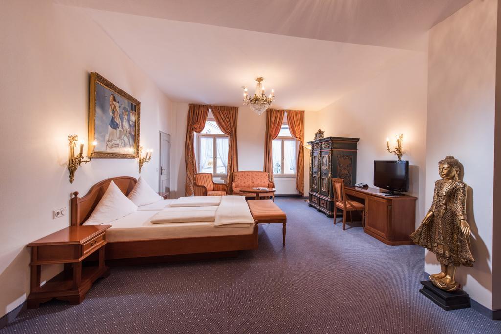 Hotel Goldener Loewe Meißen Exterior foto